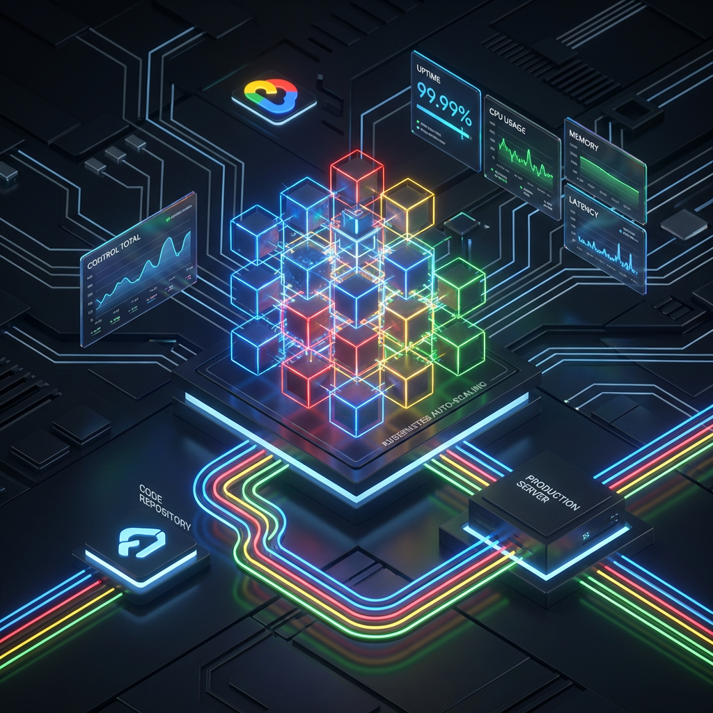 Redução de custo na Google Cloud com Kubernetes Auto Scaling, Monitoramento e fluxo de CI/CD